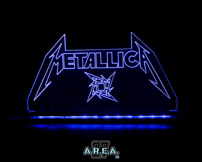 Luminaria METALLICA - logo I
