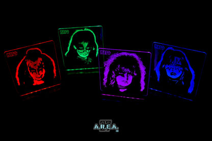 Luminária Set KISS - Albuns Solos